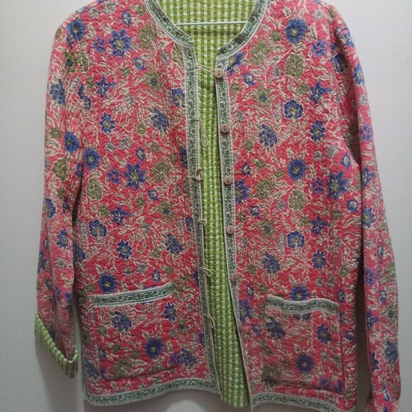 Handmade Reversible Jacket/Shirt - Picture 5 of 6